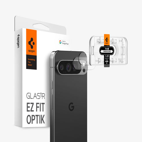 מגן עדשה מסדרת Spigen Pixel 9 Optik EZ Fit